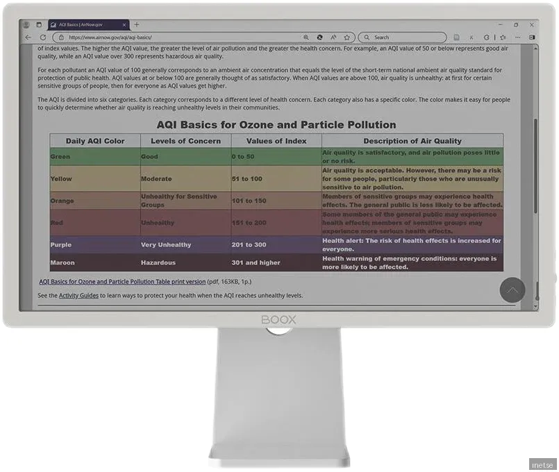 Onyx BOOX 25.3" Mira Pro Color