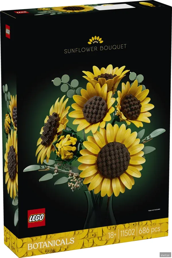 LEGO Botanicals Bukett med solrosor 11502