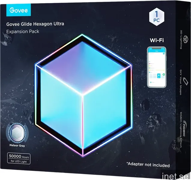 Govee Glide Hexagon Ultra Ljuspaneler Expansionspaket