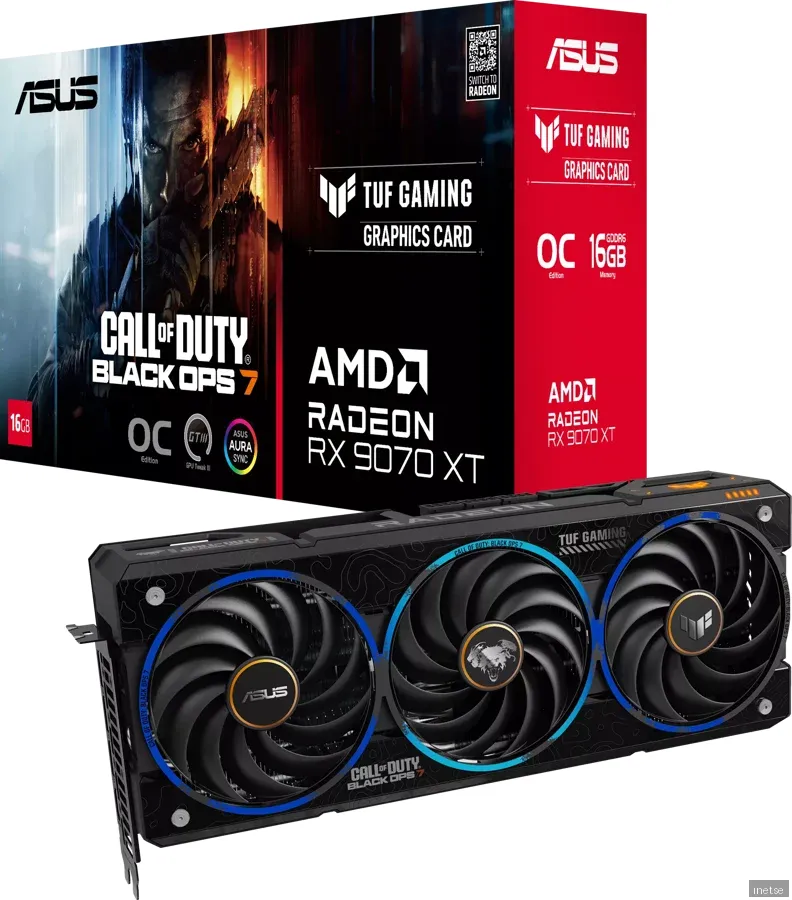 ASUS Radeon RX 9070 XT 16GB TUF Gaming COD BO7 Special Edition