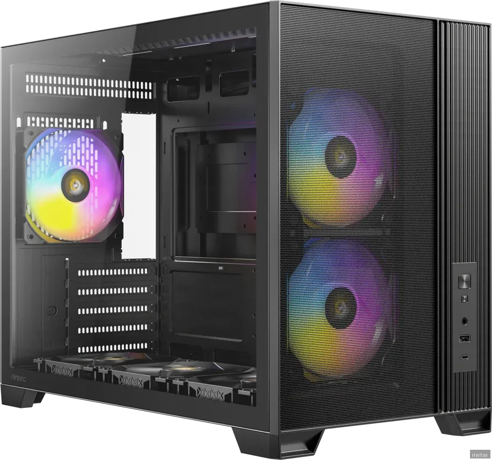 Antec FLUX M - Chassi - Minitower - Svart