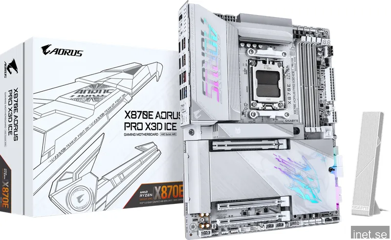 Gigabyte X870E Aorus Pro X3D Ice
