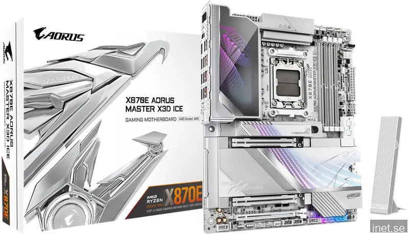 Gigabyte X870E Aorus Master X3D Ice