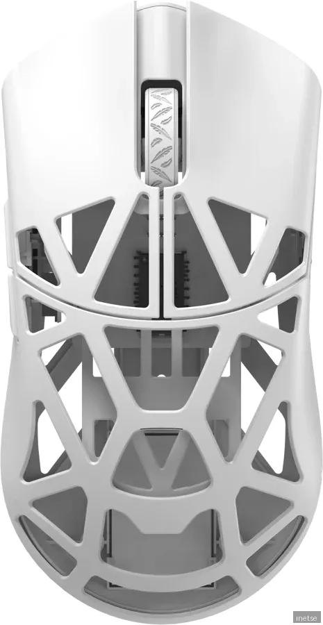 WLMouse Beast X Pro - Milky White [Omron Opticals] - Solid Sides