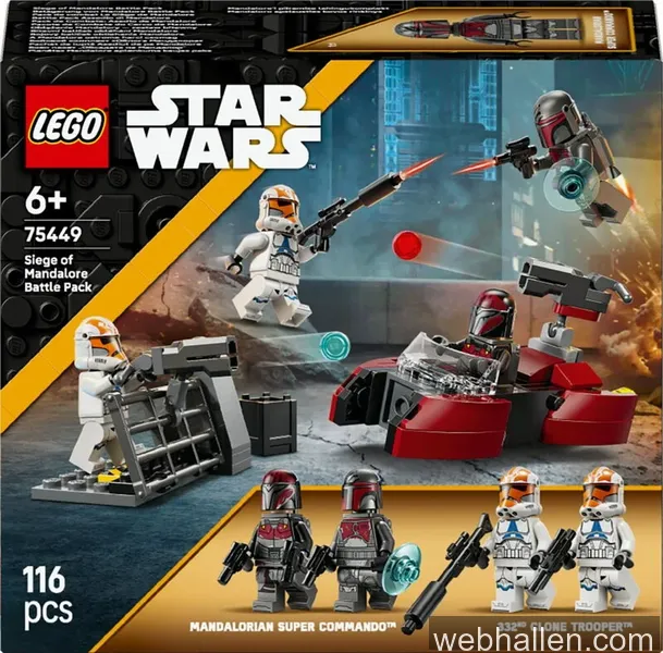 LEGO Star Wars Siege of Mandalore Battle Pack 75449
