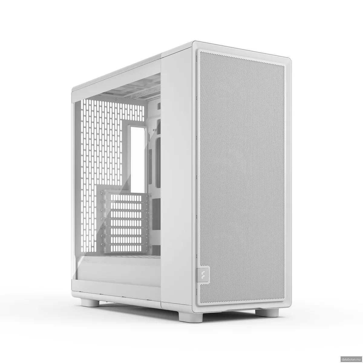 Fractal Design Epoch XL White TG - Chassi - Tower - Transparent
