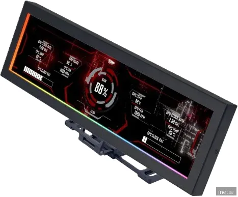 Lian Li 8.8" Universal Screen Svart