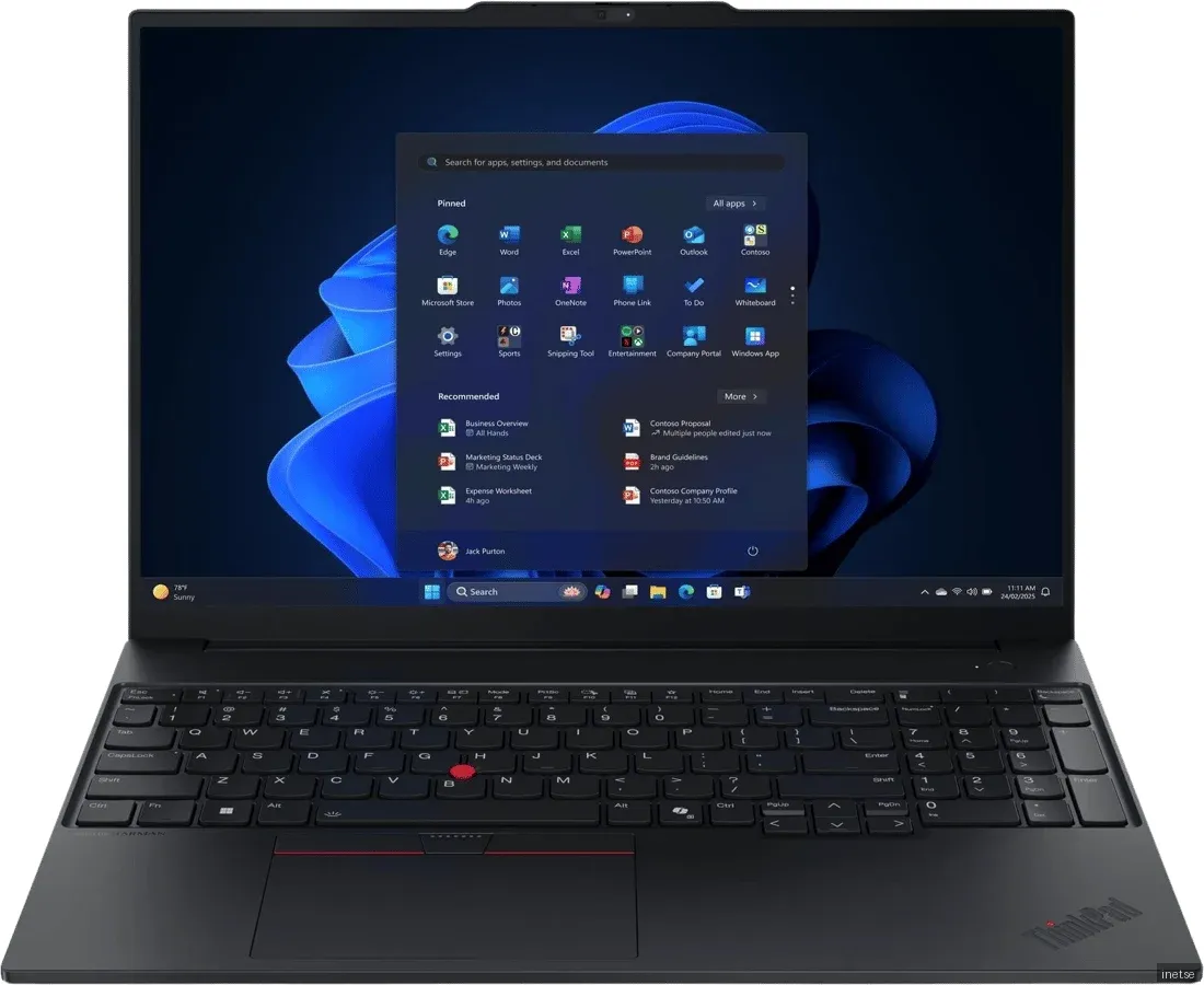 Lenovo ThinkPad E16 G3 - 16" - AMD Ryzen 5 - 16GB RAM - 512GB SSD