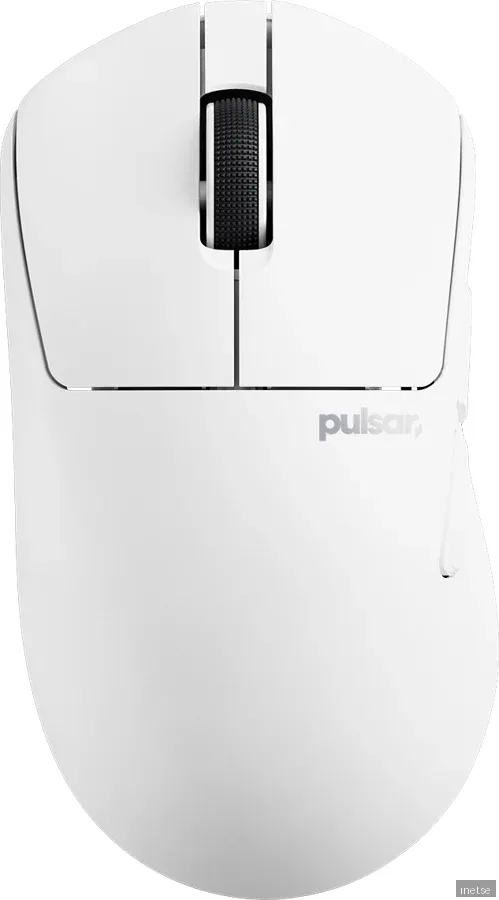 Pulsar X3 Crazylight LHD trådlös mus (vit)