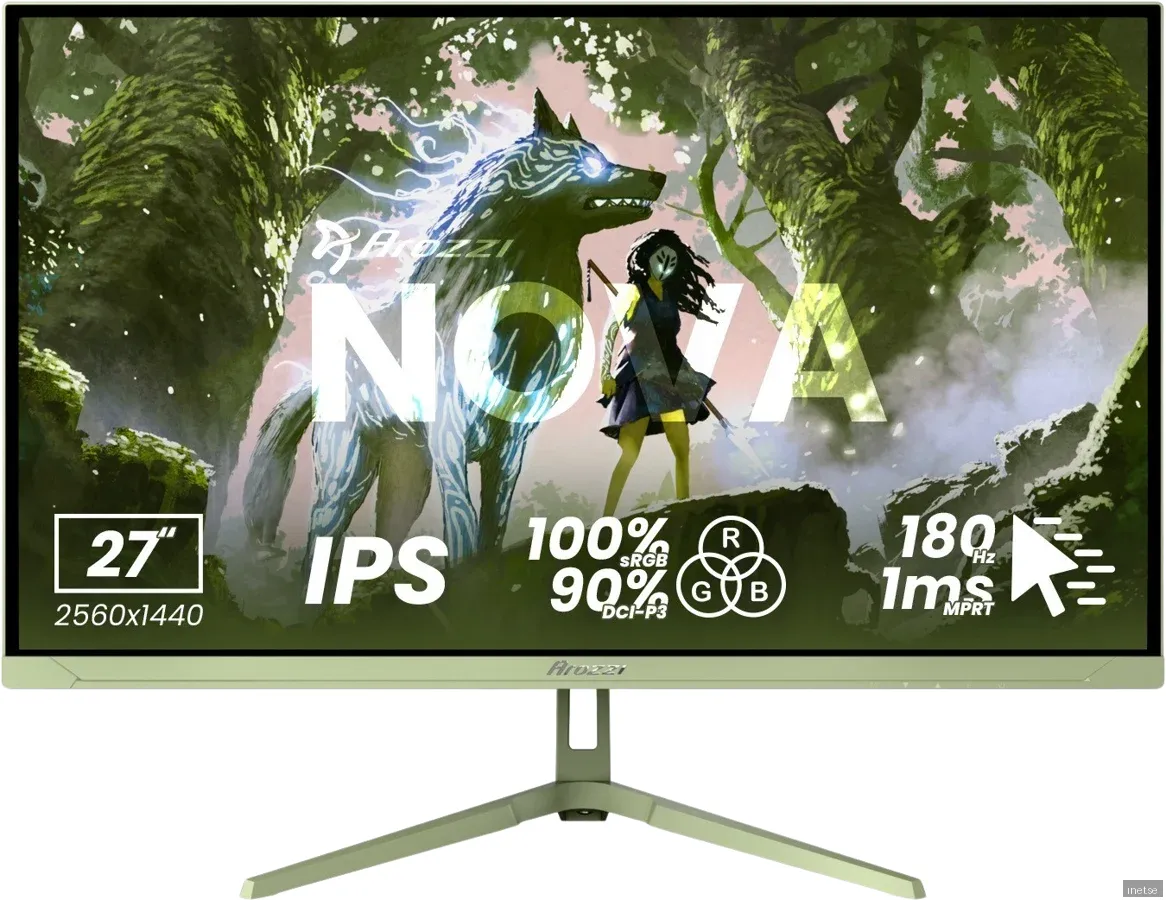 Arozzi Nova 27" Forest Green IPS QHD 180Hz