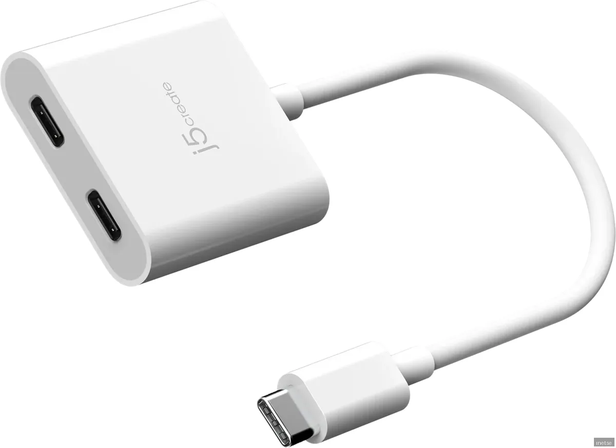 J5 Create USB C till Dual USB-C med video/PD