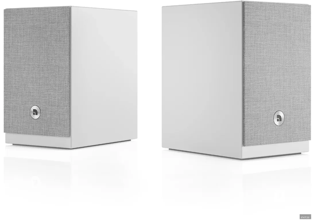 Audio Pro A28 W Multiroom aktiva bokhyllehögtalare, par, vit