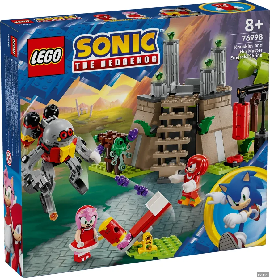 LEGO Sonic the Hedgehog Knuckles & Master Emerald-helgedomen 76998