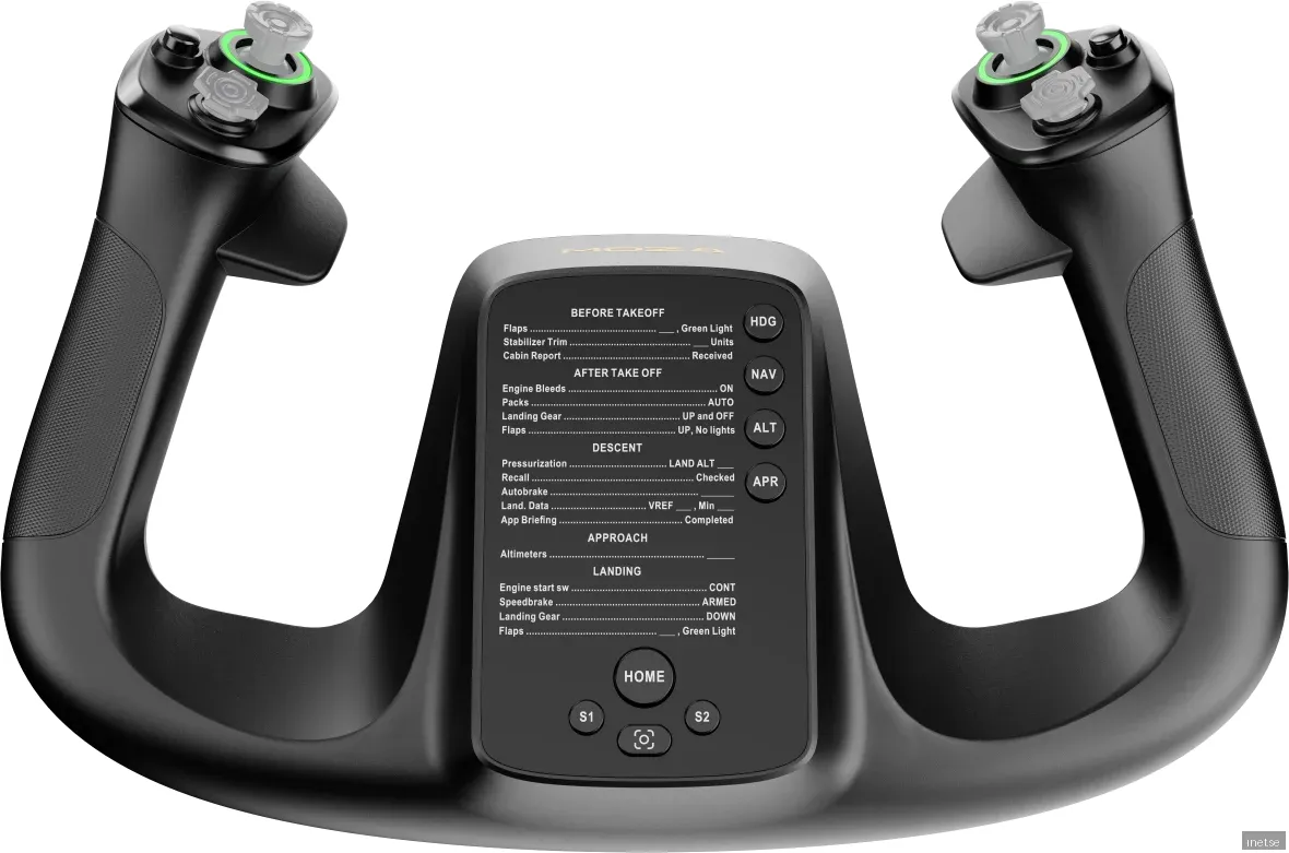 Moza Racing MFY YOKE - Flygsimulator-styrning
