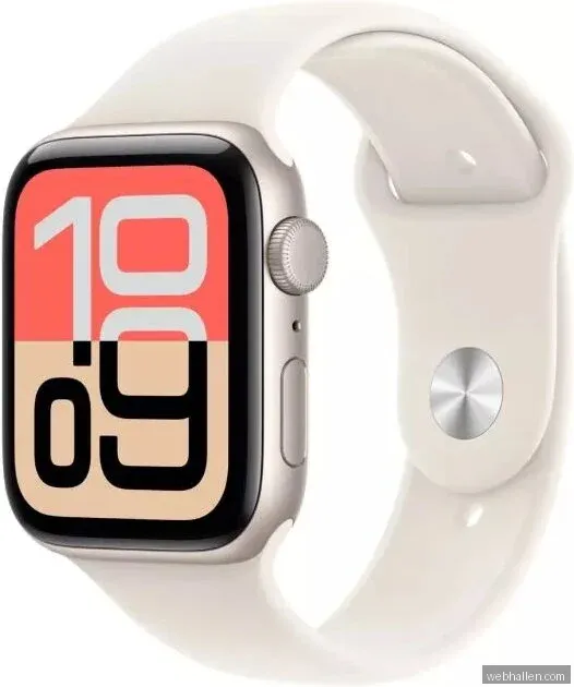 Apple Watch SE 3 44mm GPS (Starlight Aluminium/Starlight Sport Band) S/M