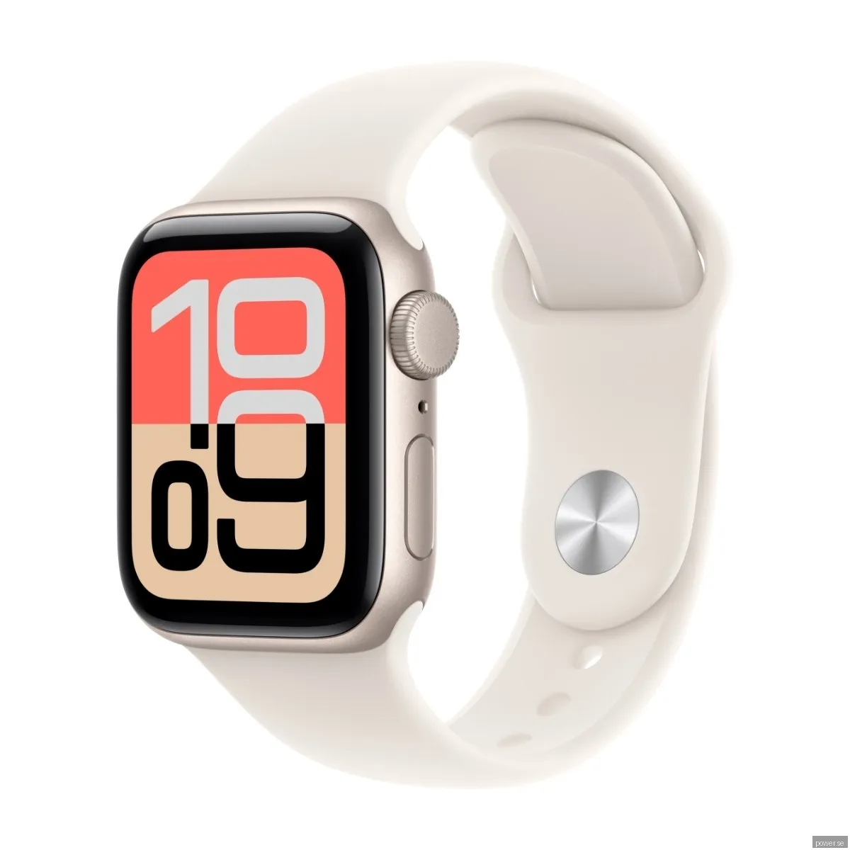 Apple Watch SE 3 40mm GPS (Silver Aluminium/Starlight Sport Band) M/L
