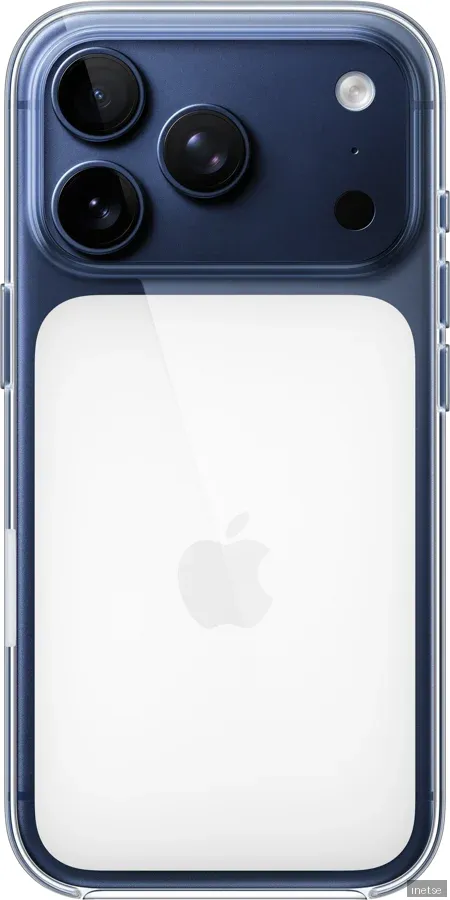 Apple iPhone 17 Pro Clear fodral med MagSafe