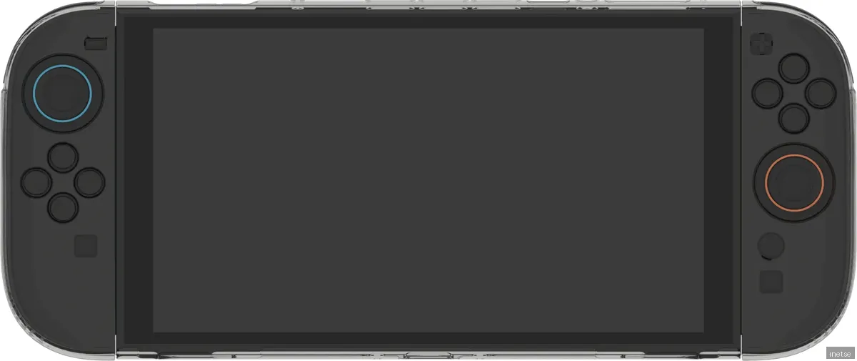 Deltaco Gaming Transparent Fodral för Nintendo Switch 2 - Grå