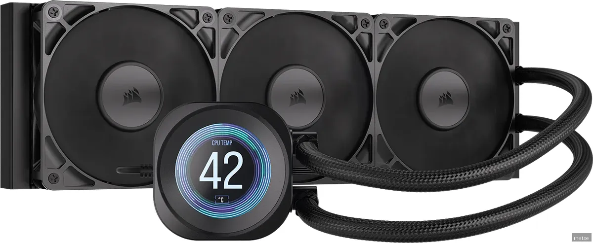 Corsair NAUTILUS 360 LCD Black - CPU Vattenkylare - Max 36 dBA