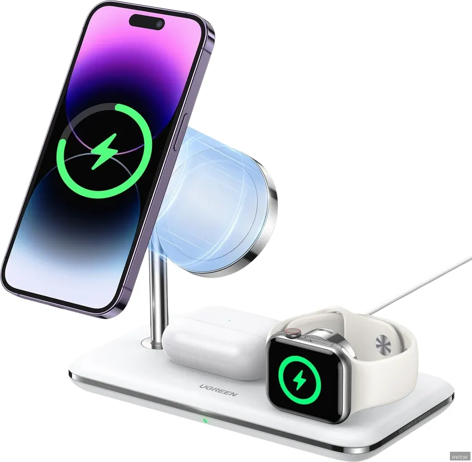 UGREEN 3-In-1 Wireless Charger
