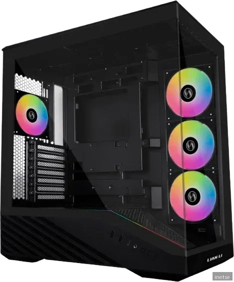 Lian Li V100 Black (4x ARGB fans) - Chassi - Miditower - Svart