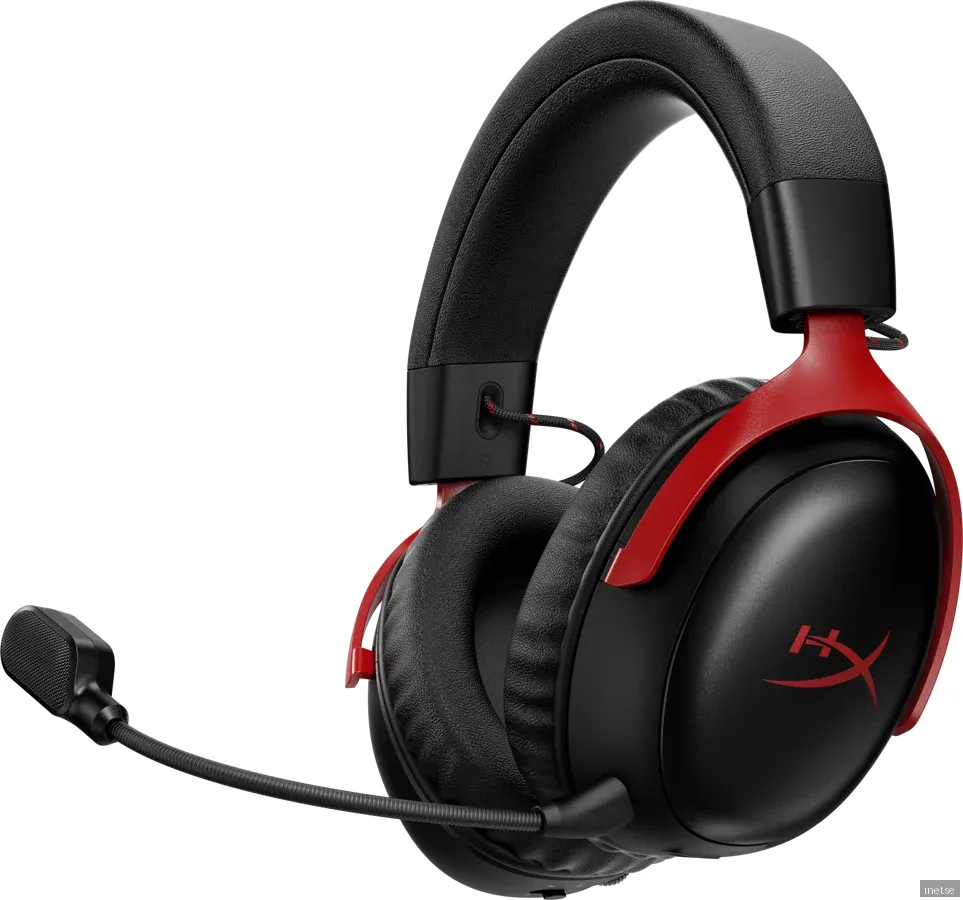 HyperX Cloud III S Wireless Gaming Headset - Black/Red
