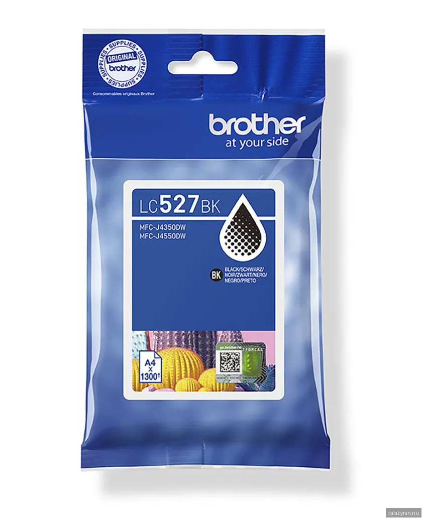 Bläckpaton Brother LC527BK Svart