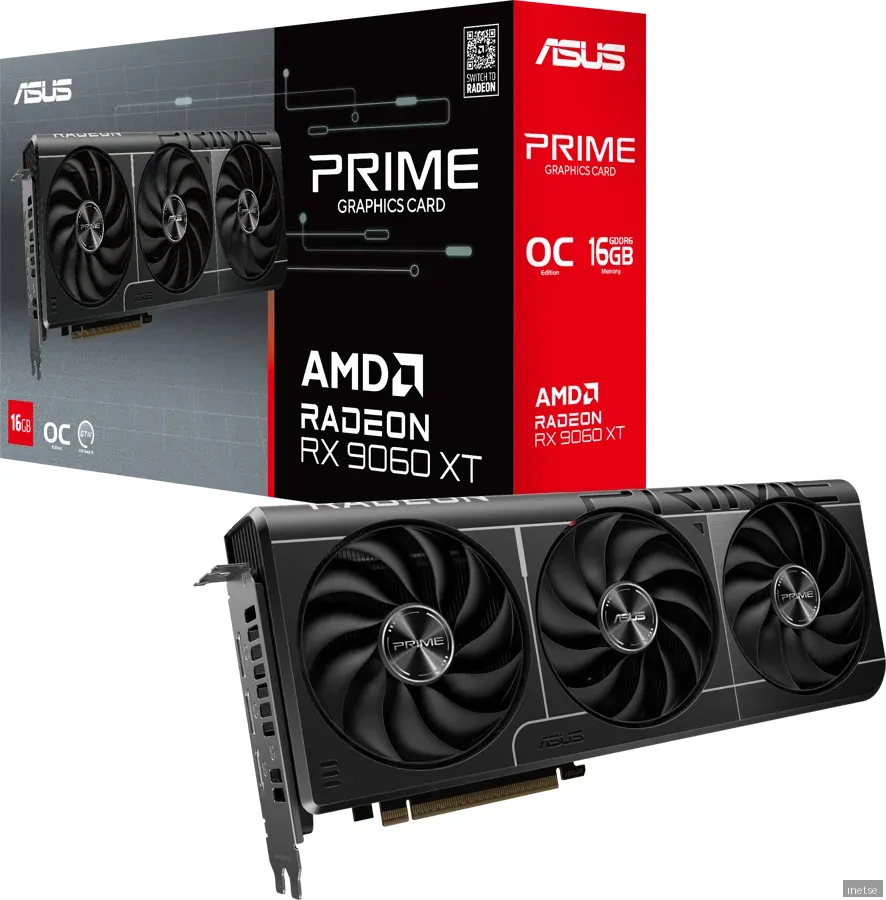 ASUS Radeon RX 9060 XT Prime OC 16GB