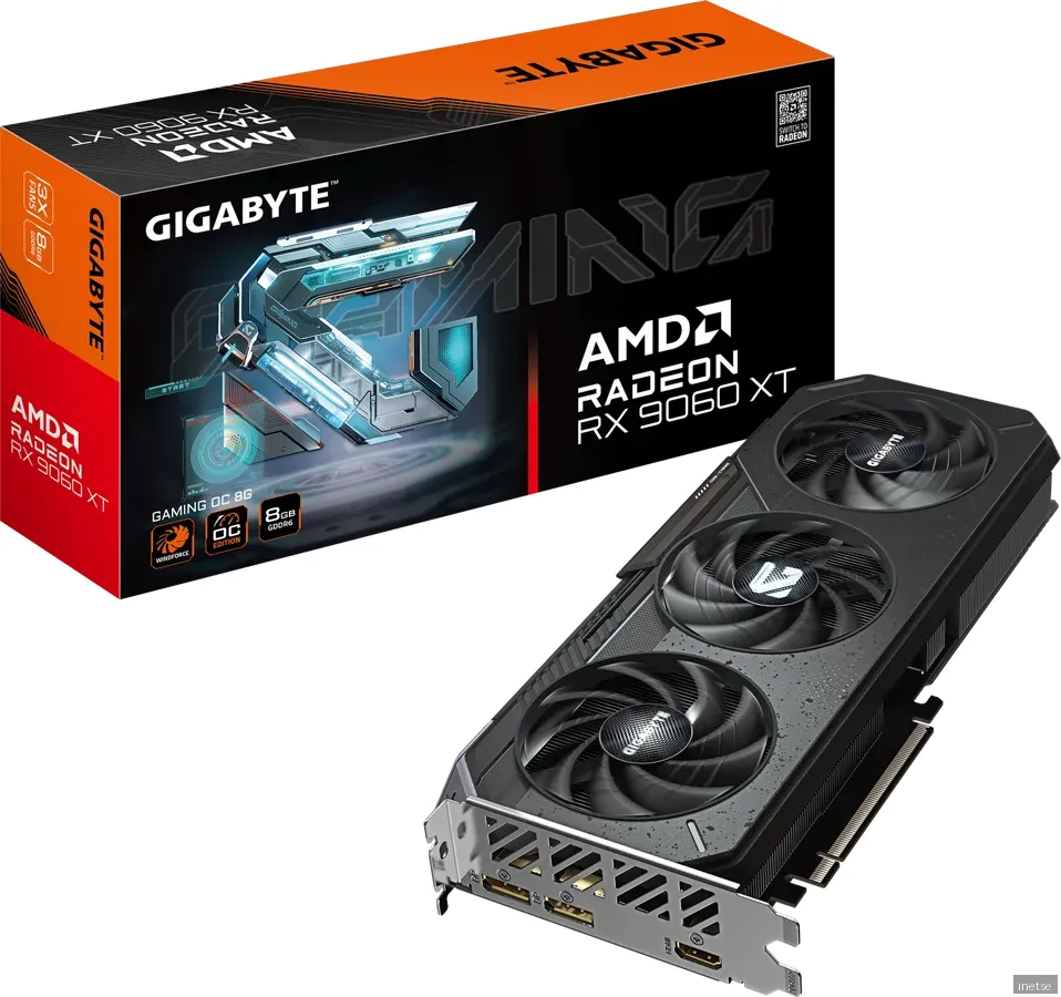 Gigabyte Radeon RX 9060 XT Gaming OC 8GB