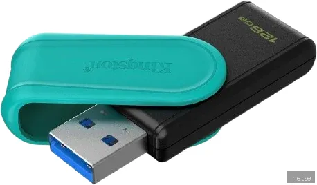 Kingston DataTraveler Exodia S - Blå - 128GB - USB-minne