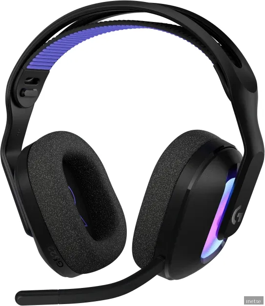 Logitech G522 Lightspeed trådlöst gamingheadset (svart)