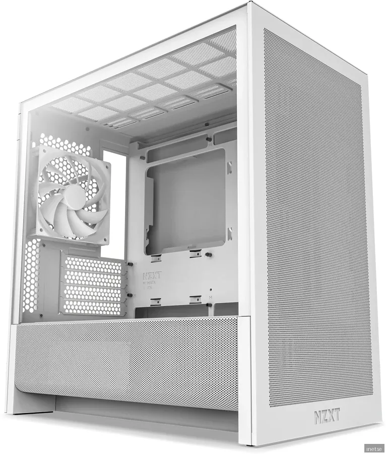 NZXT H3 Flow (2025) - All White - Chassi - Miditower - Vit