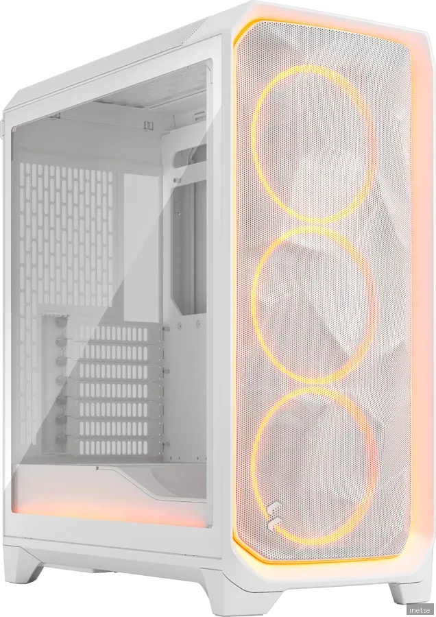 Fractal Design Meshify 3 Ambience Pro RGB White - Chassi - Miditower - Vit