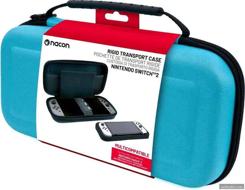 Nacon Transport Case for Nintendo Switch 2 (blå)