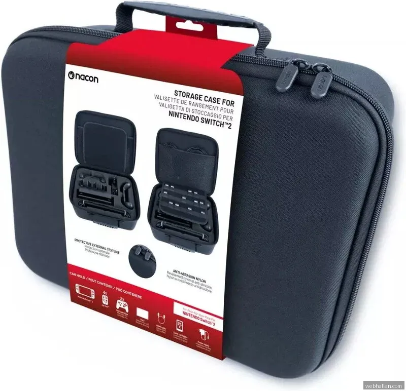 Nacon Switch 2 Storage Case Svart
