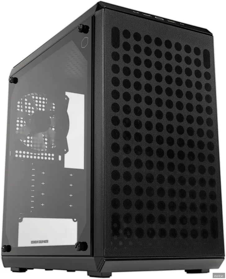Cooler Master Q300L V2 - MT - micro ATX - Chassi - Tower - Svart