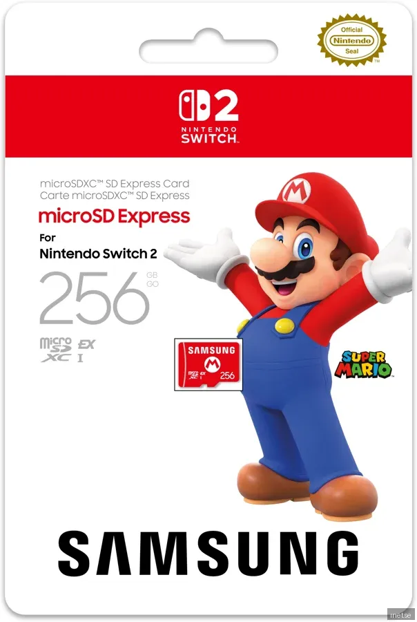Nintendo Switch 2 SAMSUNG MicroSD Express 256GB