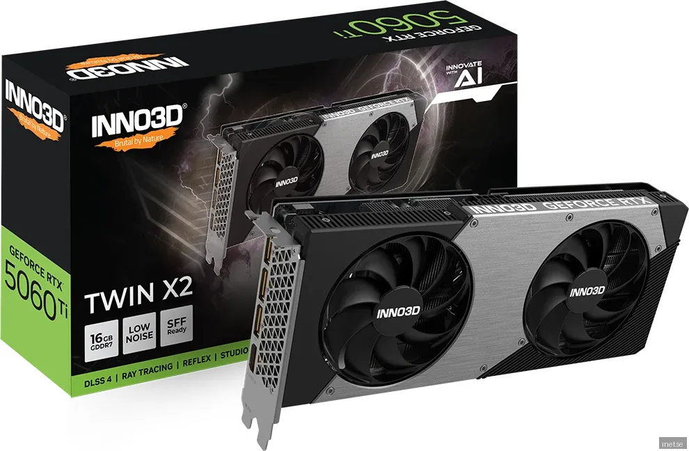 INNO3D GeForce RTX 5060 Ti 16GB Twin X2