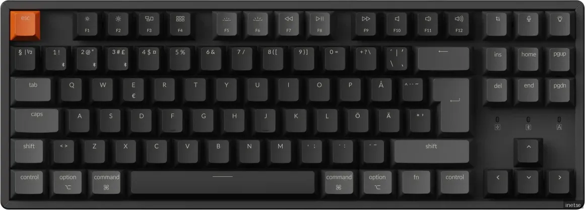 Keychron K8v2 RGB Aluminium Hot Swap QMK Keychron Super Red