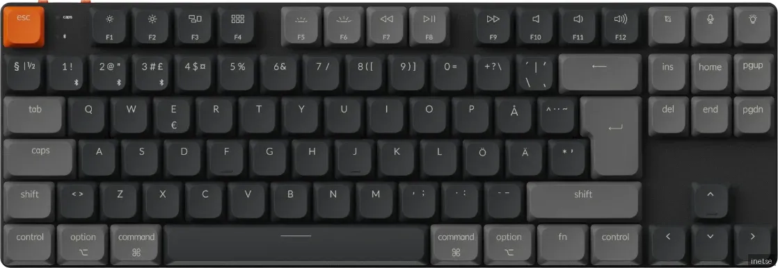 Keychron K1v6 RGB Aluminium Hot Swap QMK Keychron Low Profile 2.0 Brown