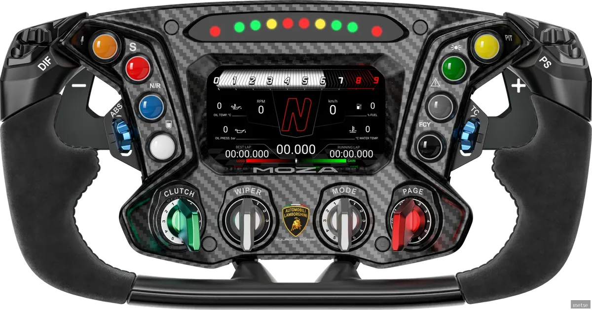 Moza Racing ESSENZA SCV12 Lamborghini Ratt - Ratt för Racing