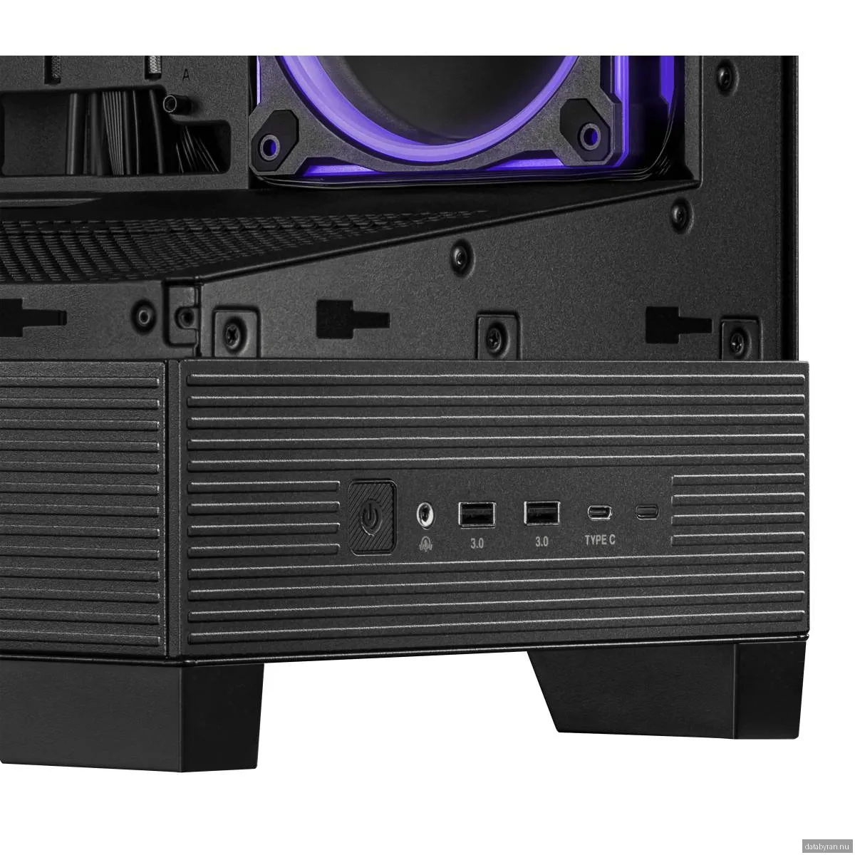 ASUS A31 PLUS TG ARGB BLACK - Chassi - Miditower - Svart