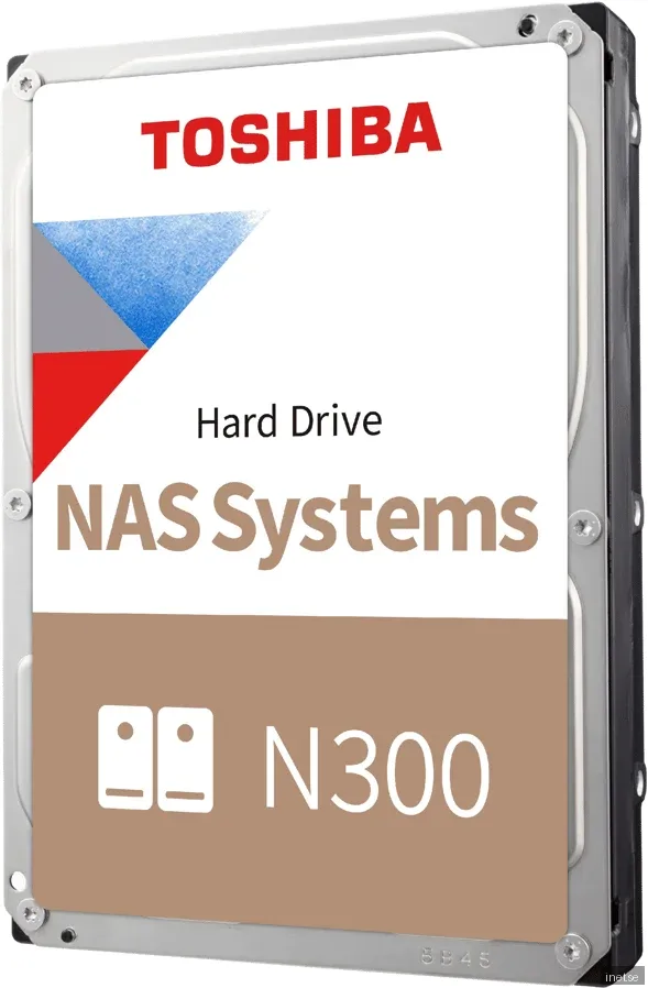 Toshiba N300 - 8TB - Hårddisk - MN10ADA800S - SATA-600 - 3,5"