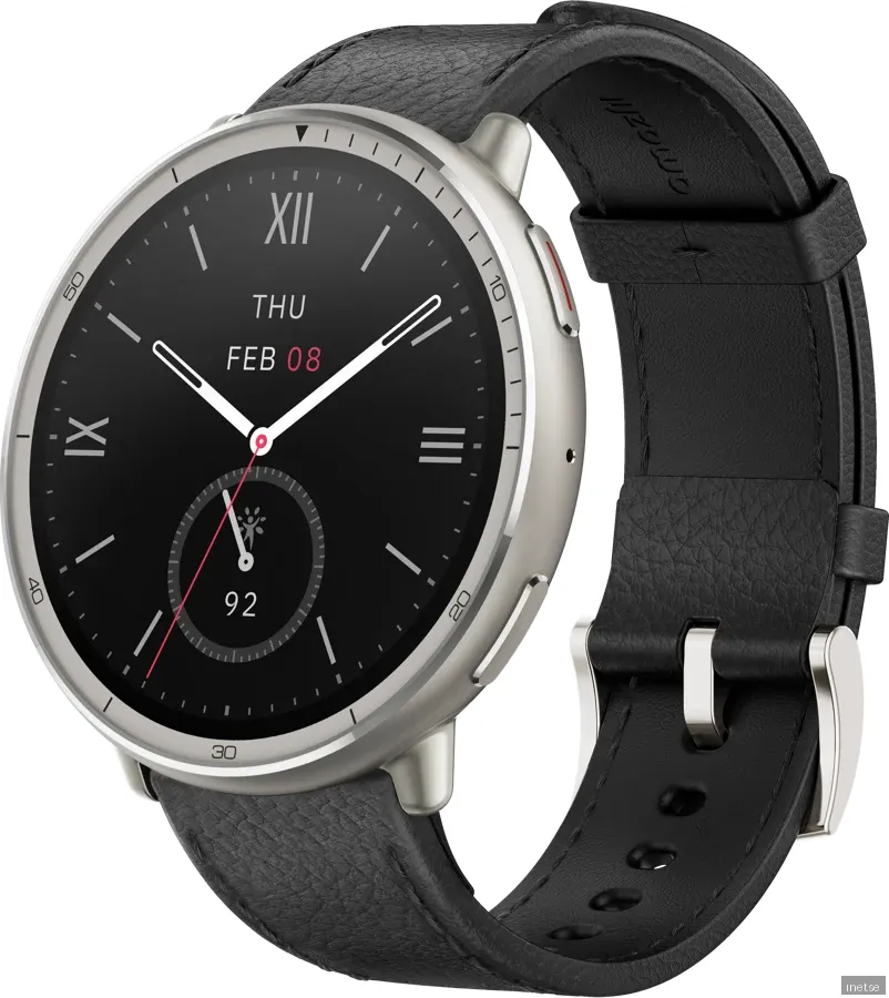 Amazfit Active 2 Black Leather Premium