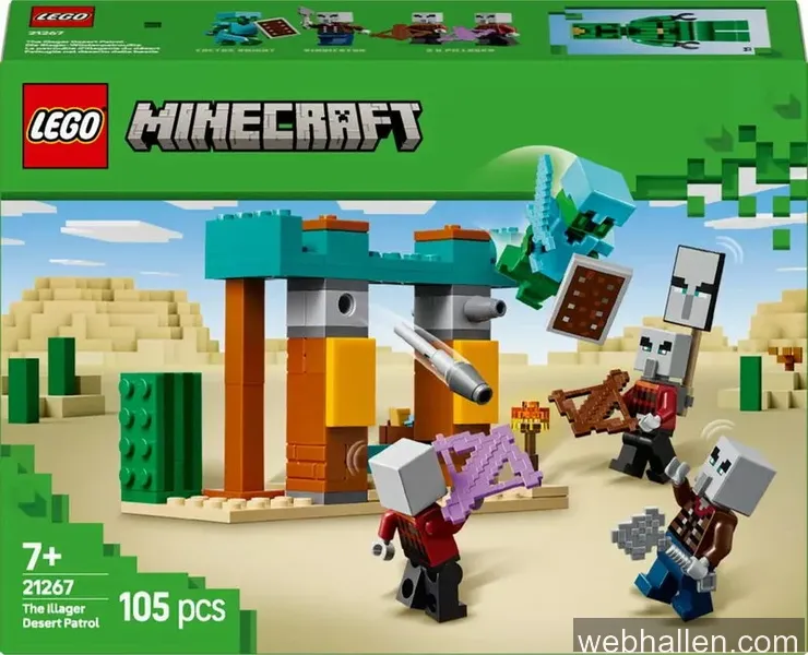 LEGO Minecraft Fybornas ökenpatrull 21267