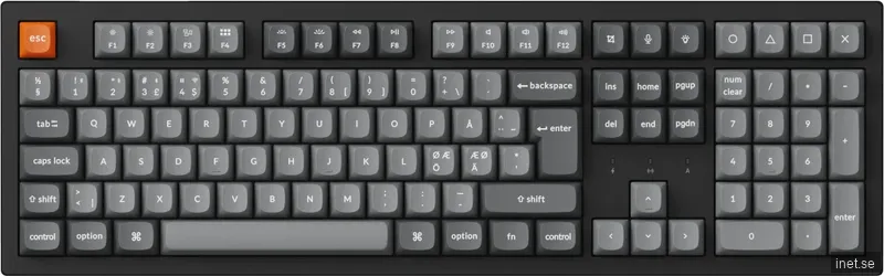 Keychron K10 MAX Wireless Tri-Mode Hot Swap QMK/VIA Keychron Super Red