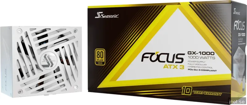 Seasonic Focus GX 1000W ATX 3.1 Vit