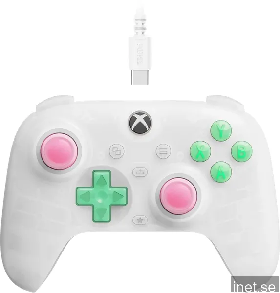 8BitDo Ultimate Mini Wired Xbox Pad Clear White