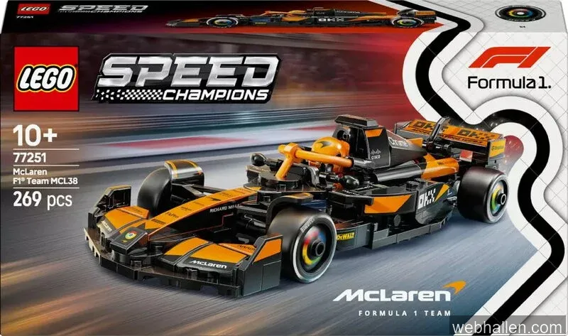 LEGO LEGO Speed Champions McLaren F1 Team MCL38 racerbil 77251