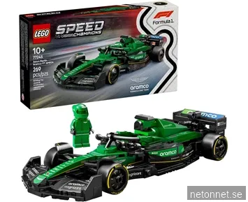 LEGO Speed Champions Aston Martin Aramco F1 AMR24 racerbil 77245